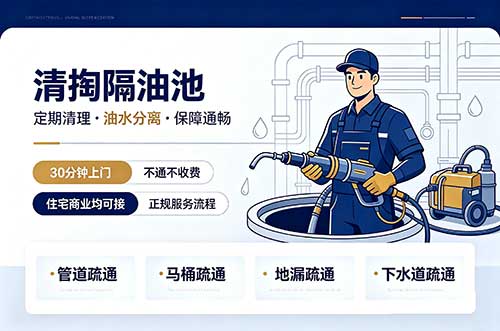 上海清掏隔油池